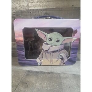 Star War The Mandalorian Baby Yoda and the Mandalorian - Windowed Lunchbox‎
